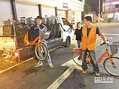 夜行人生　冬夜調度YouBike搬到手凍僵
