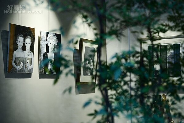 8. 戶外的綠意映照,也頗富藝術意境。