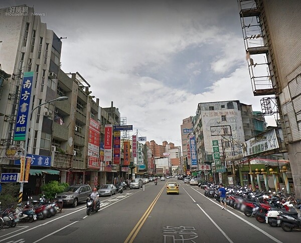 彰化市火車站周邊。(翻攝google map)