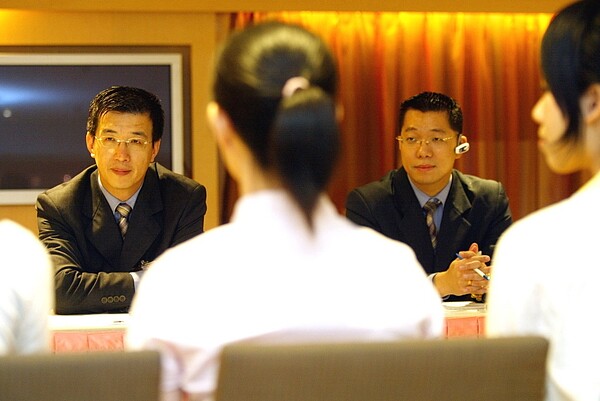 新鮮人面試畫面。 圖/本報系資料照