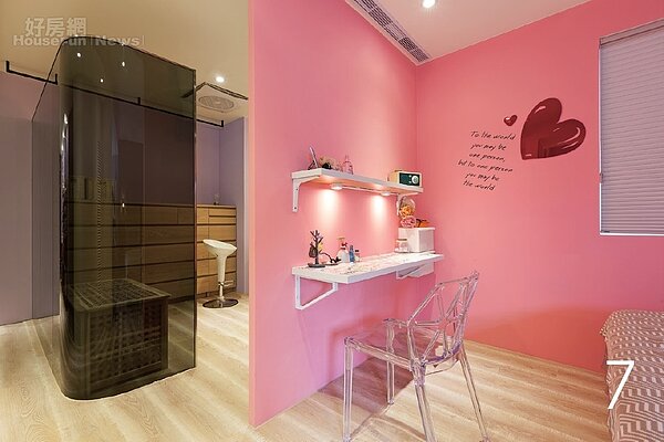 利用色彩輕隔間 繽紛北歐在我家