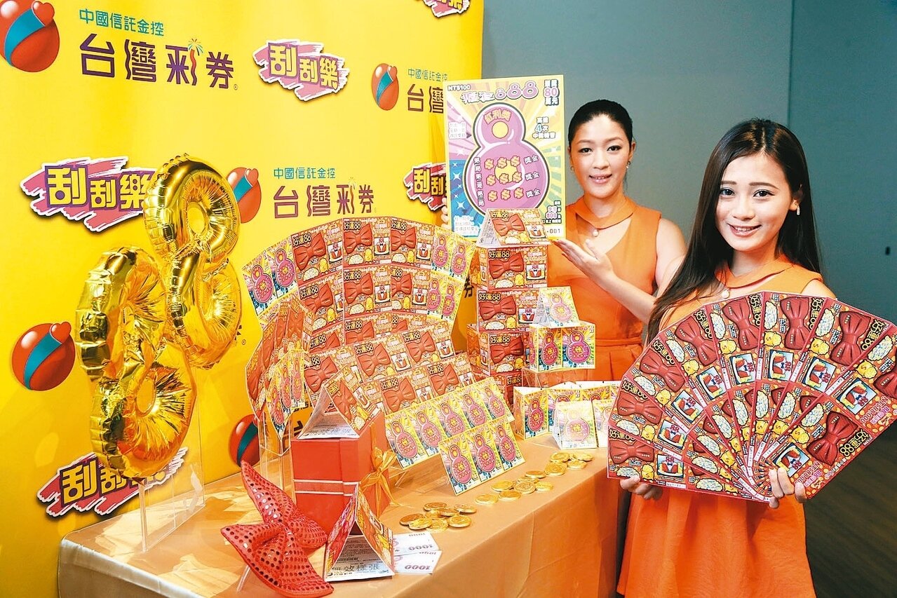 台灣彩券總經理黃志宜上午公布今年統計,截至6月30日,已產生209位電腦彩券高額中獎人與九位刮刮樂高額頭中獎人,相當每天都有超過一位幸運兒抱走500萬元獎金。(聯合晚報)