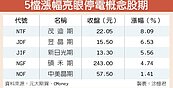 停電概念股期　5檔來電
