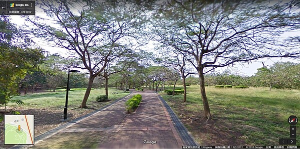 高雄都會公園。（圖片擷取自googlemaps）