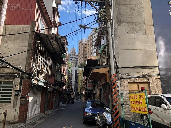 板橋文化路，將出現危老都更首例。（圖／新北市都更處）