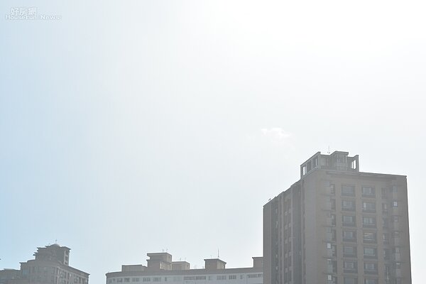 空氣污染情境。(好房網News記者 陳韋帆/攝影)