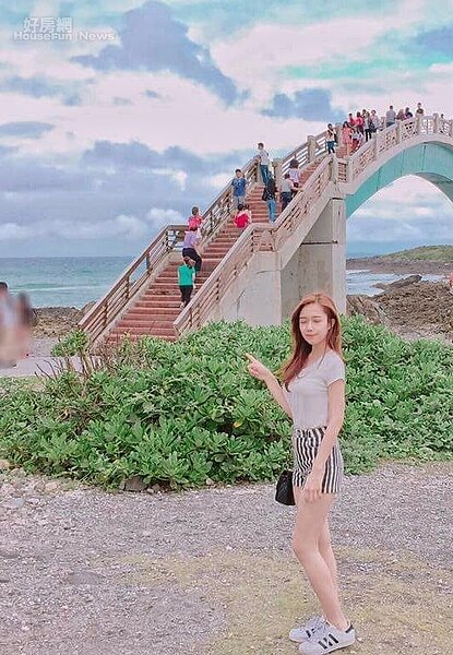 台中十期新光加盟店永慶地產美女潘佳琪。(圖片提供／潘佳琪)