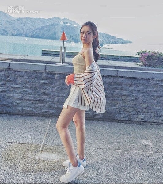 台中十期新光加盟店永慶地產美女潘佳琪。(圖片提供／潘佳琪)