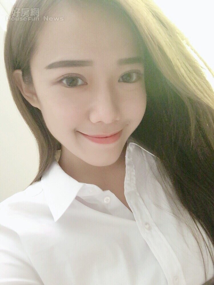 台中十期新光加盟店永慶地產美女潘佳琪。(圖片提供／潘佳琪)