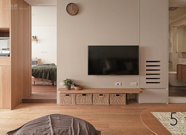 13坪X2人 整併生活功能 小宅也能有風格