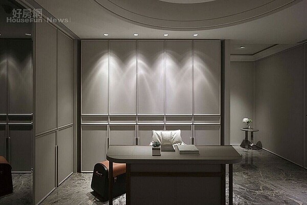 8. 櫃子採無門把設計,更添流暢感。