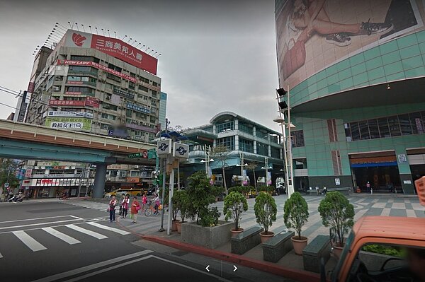 復興SOGO對面的「懷生段案」，都更案已完成整合(翻攝google map)