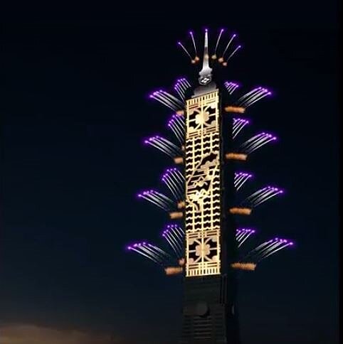 今年101煙火將會是史上最長的一次。(圖片擷取自101Youtube)