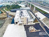 解淹水苦　中港西抽水站啟用