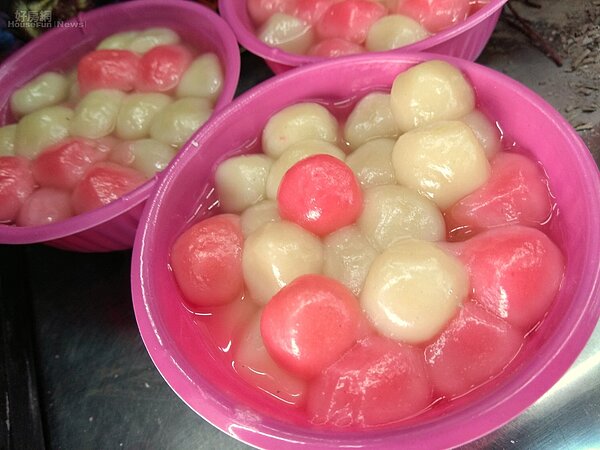 冬至湯圓。(好房網News記者 陳韋帆/攝影)