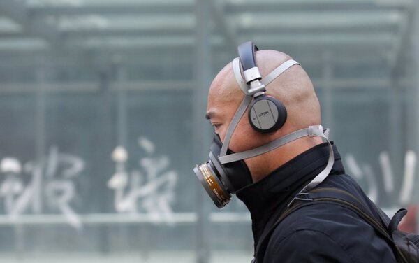 中國空汙嚴重（圖／翻攝自Twitter@SonmiChina）