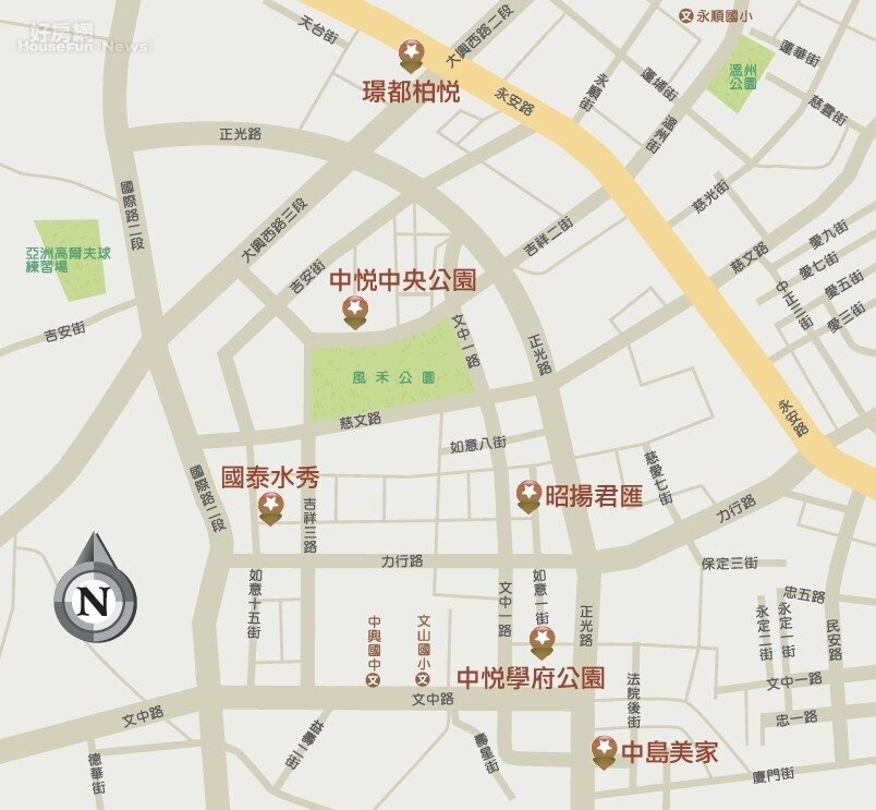 桃園市 桃園區/腹地廣大規畫完善 中路重劃區