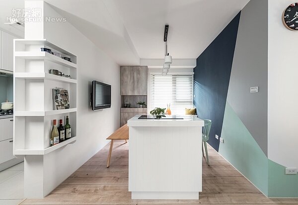 把擁擠四房變舒適三房!住進有光和風的清新北歐宅