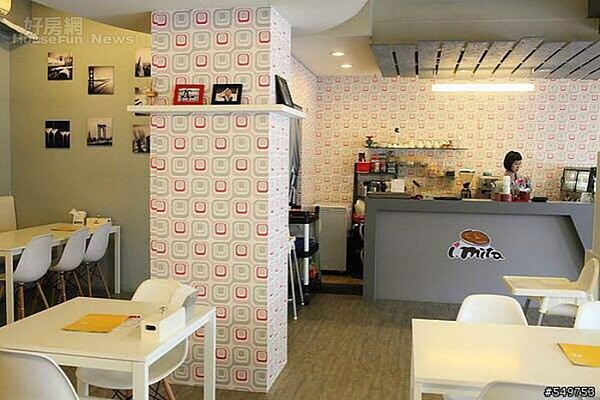 4.早午餐店整體給人乾淨溫馨的感覺，店內空間為34坪。
