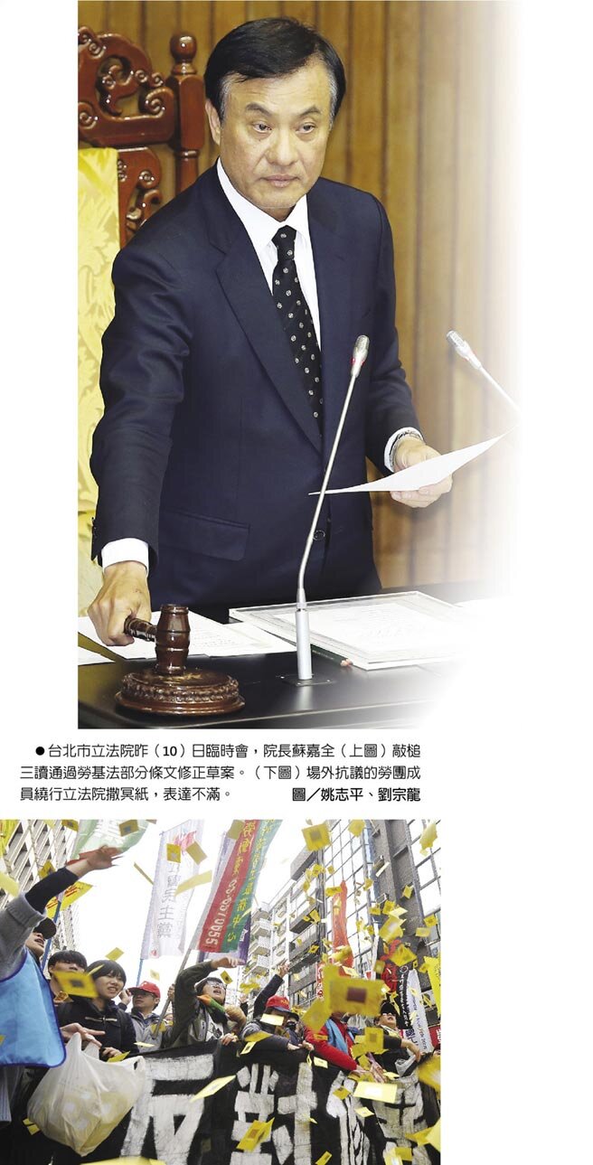 勞基法修正三讀 3月1日上路 | 好房網News