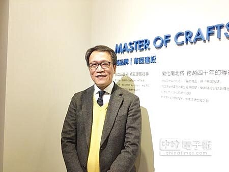 
華固建設總經理洪嘉昇：「華固去年豪宅就賣了100多億元，如果這不叫落底，那還叫什麼？」今年華固計畫推案200億元以上，對房市有信心。圖／蔡惠芳
 