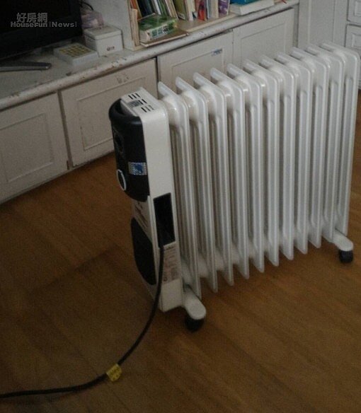 電暖器 暖氣 電器 家電 (好房網NEWS記者林美欣攝影)