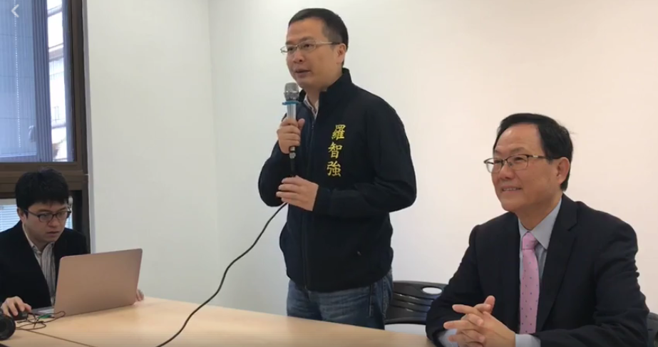 羅智強 丁守中(羅智強臉書粉專)