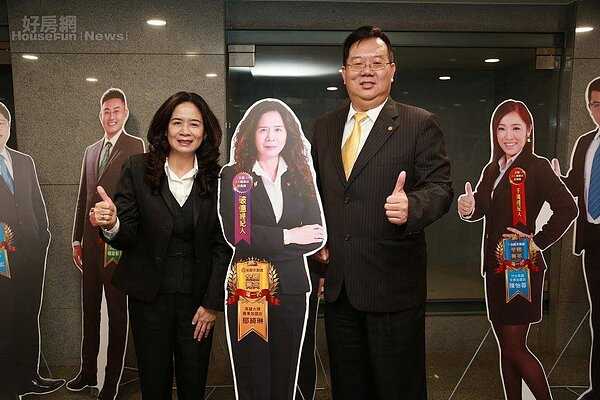 沈瑞吉和超級經紀人鄔綺琳是最佳工作拍檔。