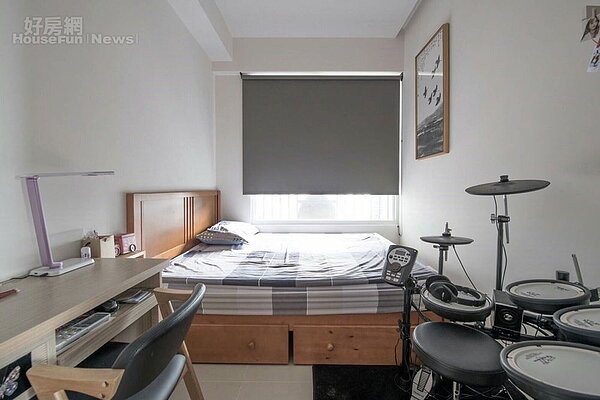 7. 房間布置簡約舒適。