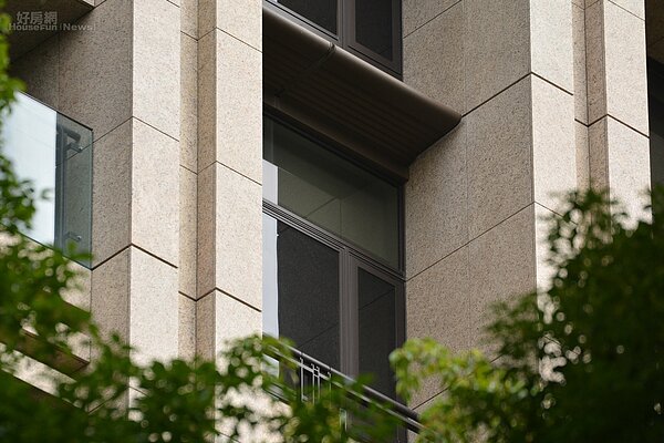 雨遮近景。(好房網News記者 陳韋帆/攝影)