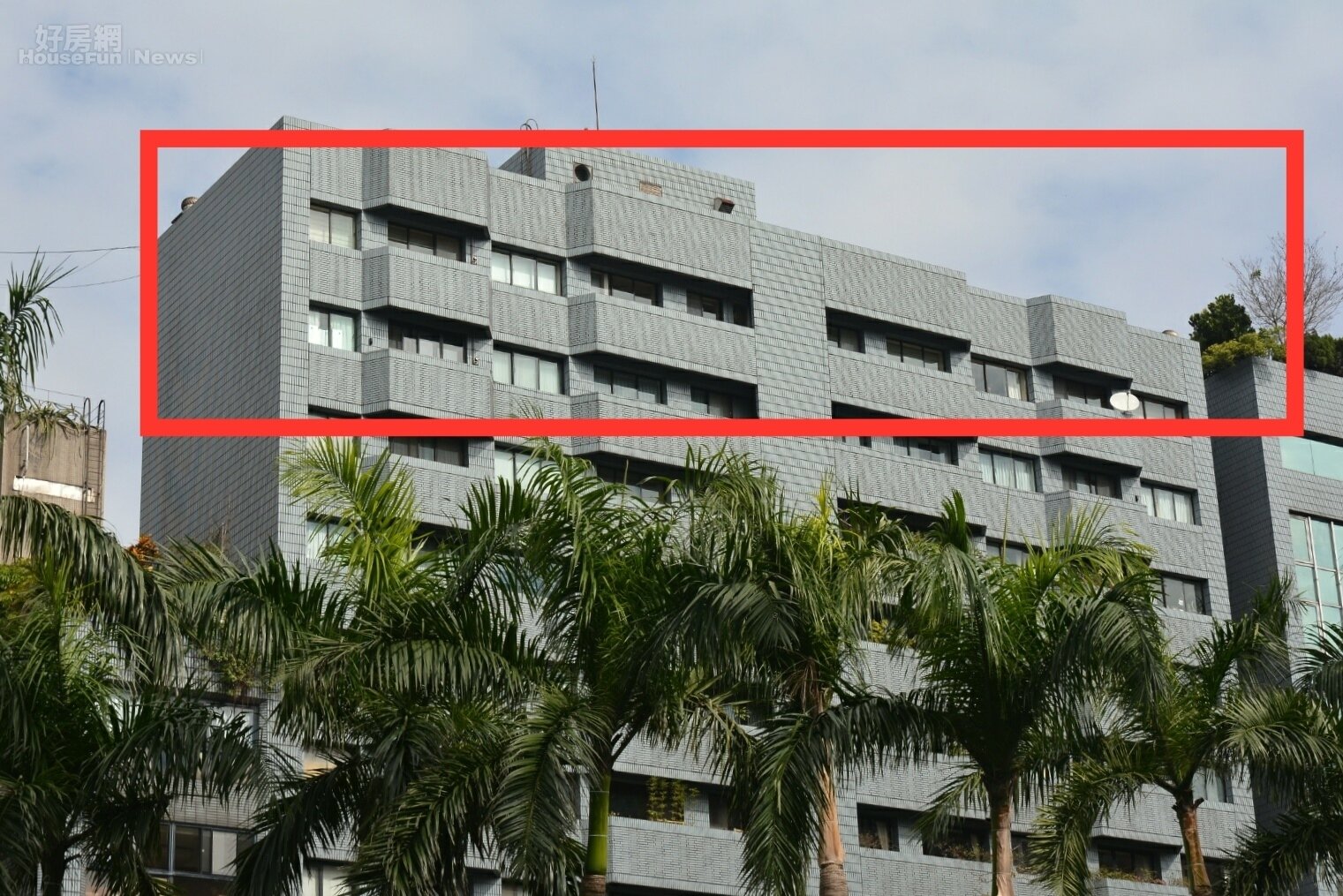 太子汽車松樹園第12層樓被法拍。(好房網News記者 陳韋帆/攝影)