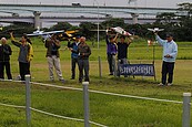 新莊河堤公園的遙控機場　張菲也是常客