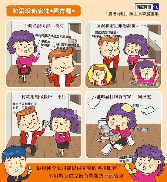 買方為何需要房仲協助。圖/賣厝阿明臉書