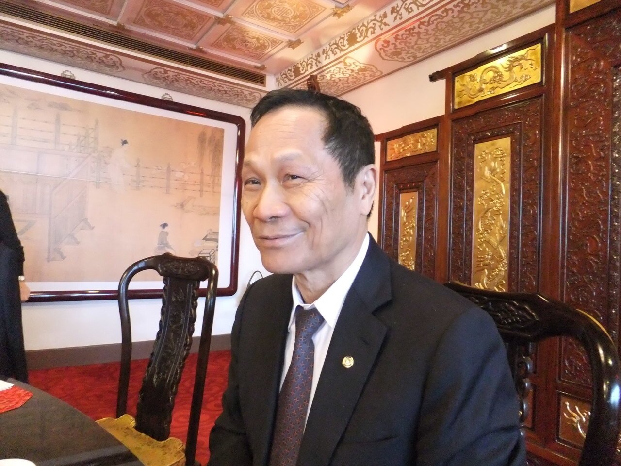 華固建設董事長鍾榮昌。 報系資料照