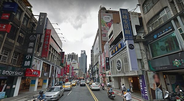 板橋商圈店面交易火熱(圖/翻攝自Google Map)