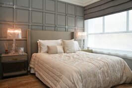 對多數人而言，臥室採用暖色系配色與燈光，讓人可以更安心休息就已足夠。