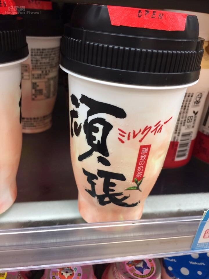 味全新產品頑張奶茶。(圖片擷取自臉書)