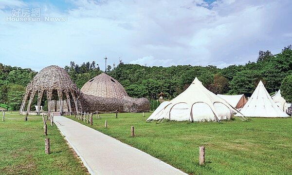 苗栗老樂園的帳篷裡 上一堂大自然的生活課