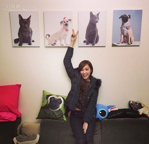 1. 舞者Kimberly泡泡目前住在關渡，已是人妻的她自認有顆少女心。

