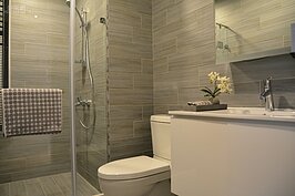 三個房型的衛浴都採用同樣格局。