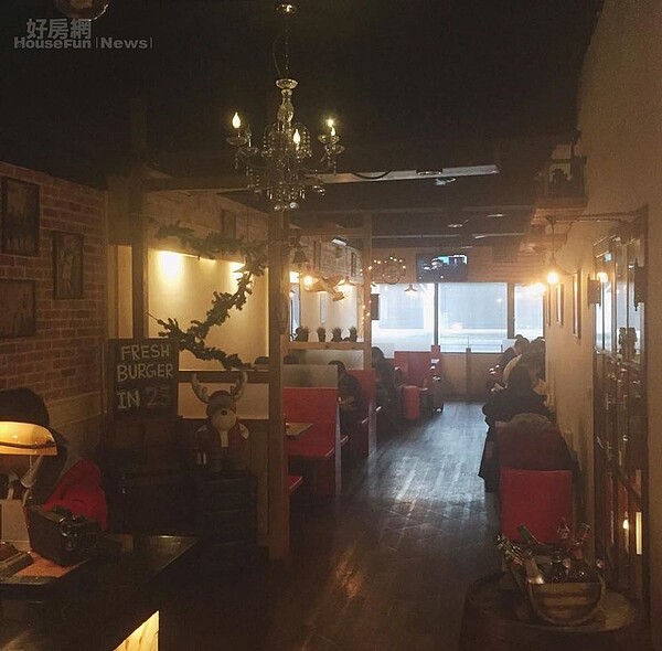 4.	店內原本走美式鄉村風，後期Auther規劃成道地美式街頭風。
