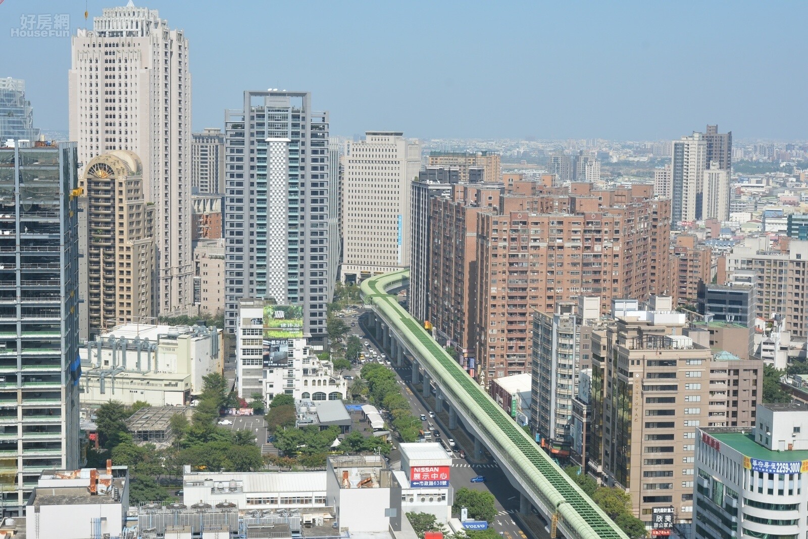 台中捷運與房市情境。(好房網News記者　陳韋帆／攝影)