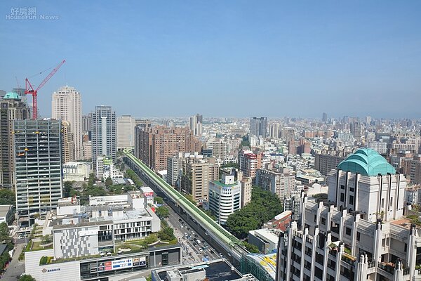 台中捷運與房市情境。(好房網News記者 陳韋帆/攝影)