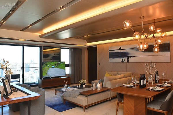 雙橡園豪宅公設。(好房網News記者 陳韋帆/攝影)