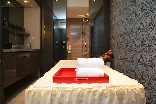 雙橡園豪宅公設。(好房網News記者 陳韋帆/攝影)