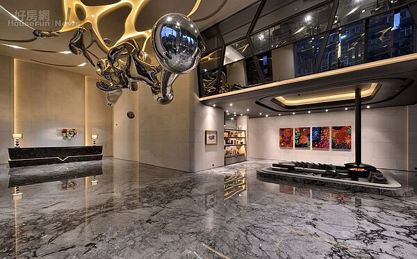 雙橡園豪宅公設。(好房網News記者 陳韋帆/攝影)