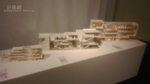 交通大學建築研究所建築展　台南的長型街屋　重塑與想像（好房網news記者王思云攝）