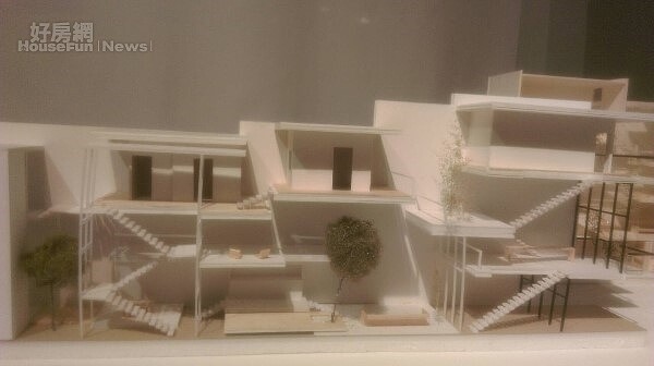 交通大學建築研究所建築展 台南的長型街屋 重塑與想像(好房網news記者王思云攝)