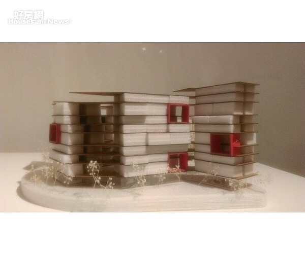 交通大學建築研究所建築展 第七、第八學生宿舍改建案 重塑與想像(好房網news記者王思云攝)