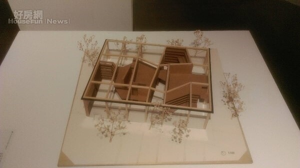 交大建築展 南寮圖書館 改建 設計 模型 (好房網news記者/王思云攝影)